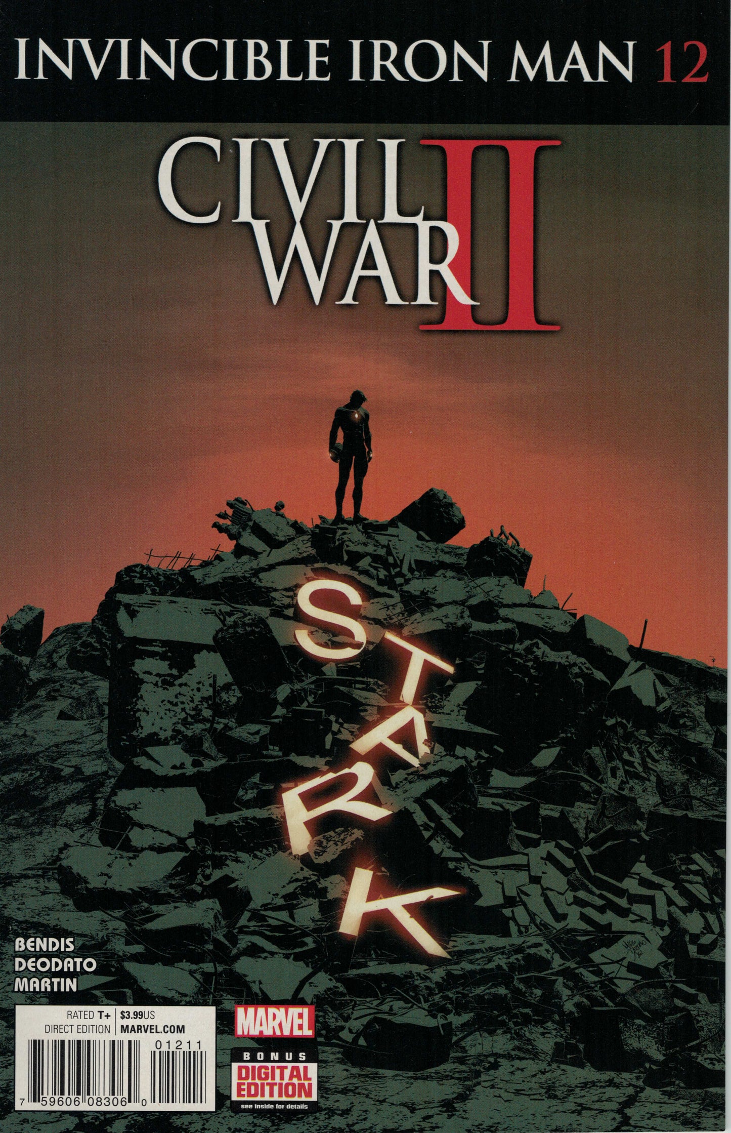 Invincible Iron Man #12 The Road to Civil War II