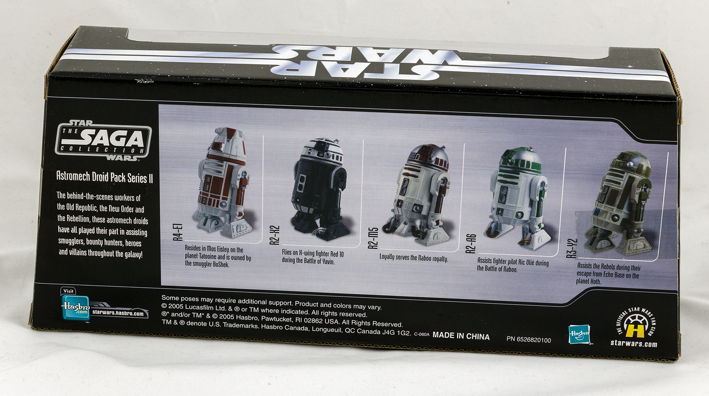 Star Wars The Saga Collection Astromech Droid Pack Series 2