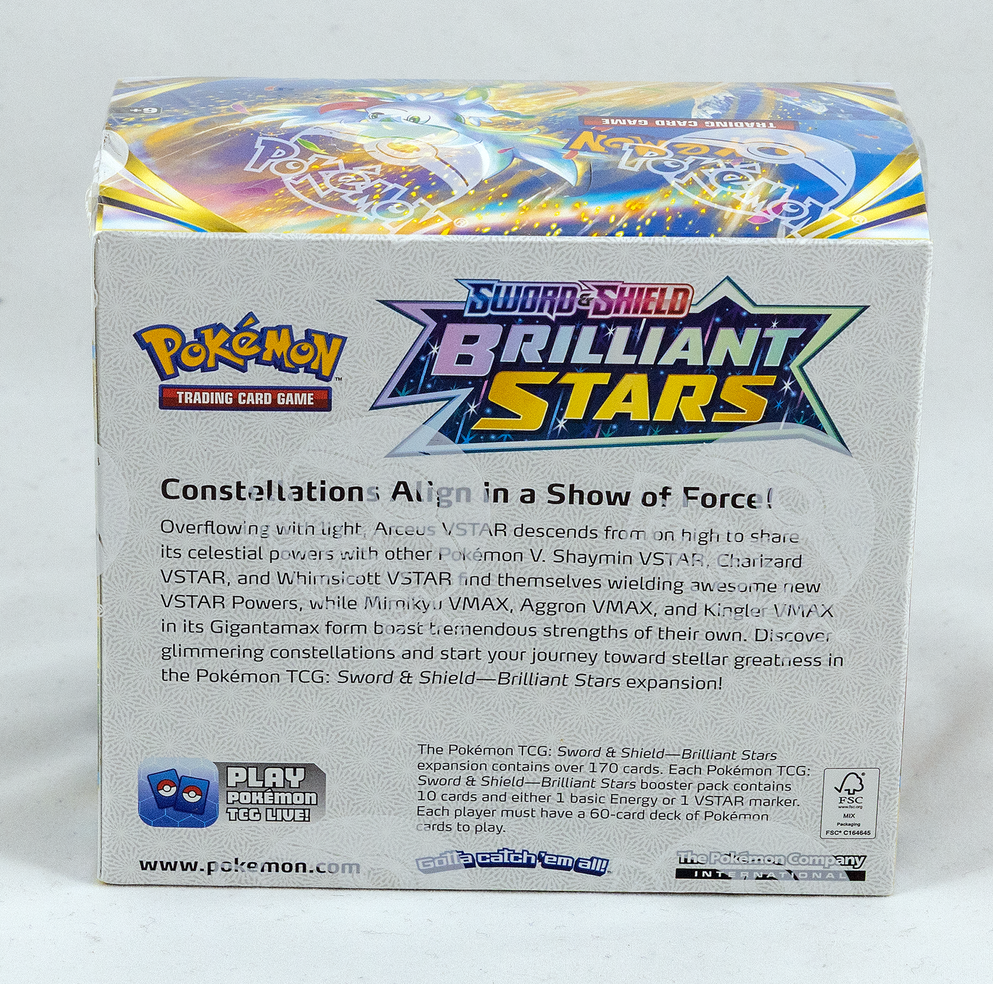 Pokemon TCG Sword & Shield Brilliant Stars Booster Box