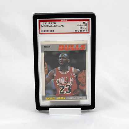 Black PSA Graded Card Silicon Protector