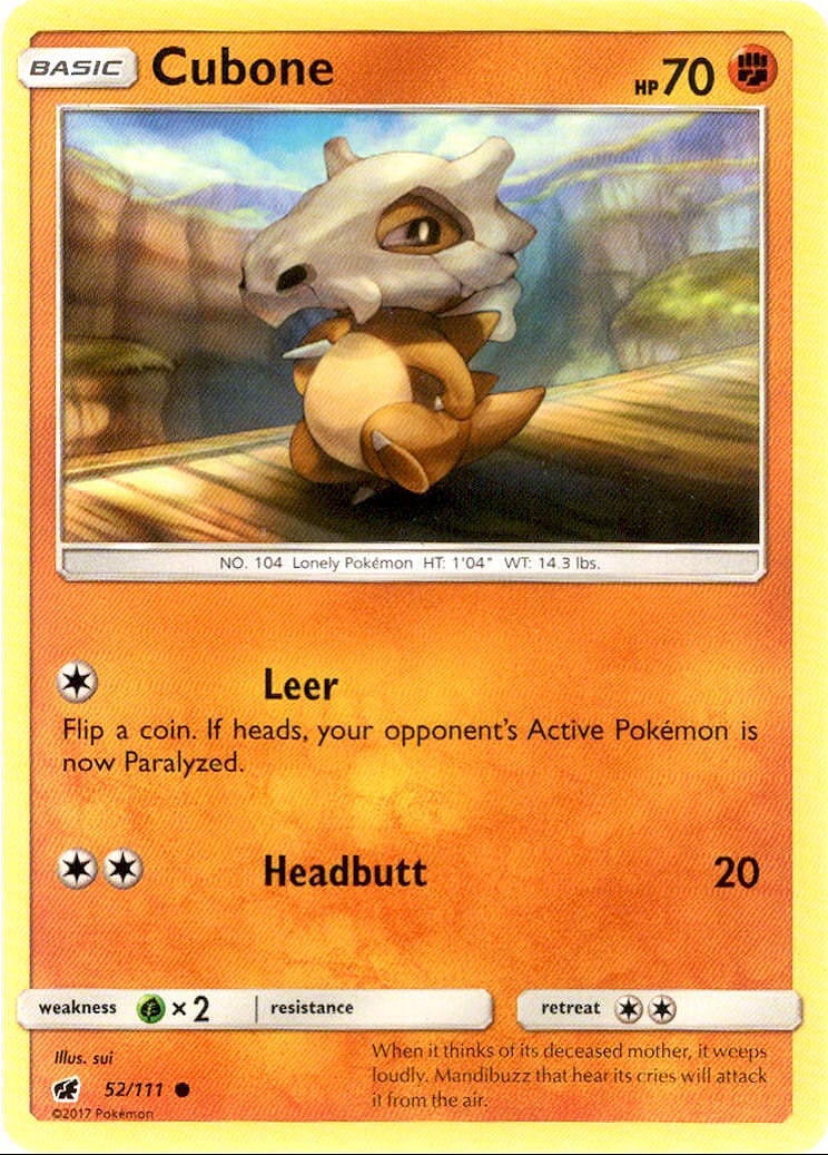 Cubone (Crimson Invasion)