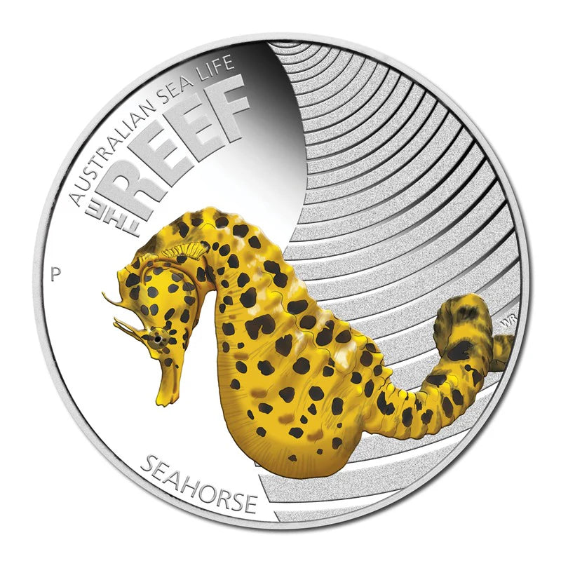 2010 Sealife Series I - Sea Horse 1/2oz Silver Proof Coin